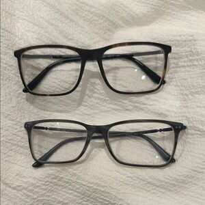 Two Pairs - Giorgio Armani Glasses Frames
